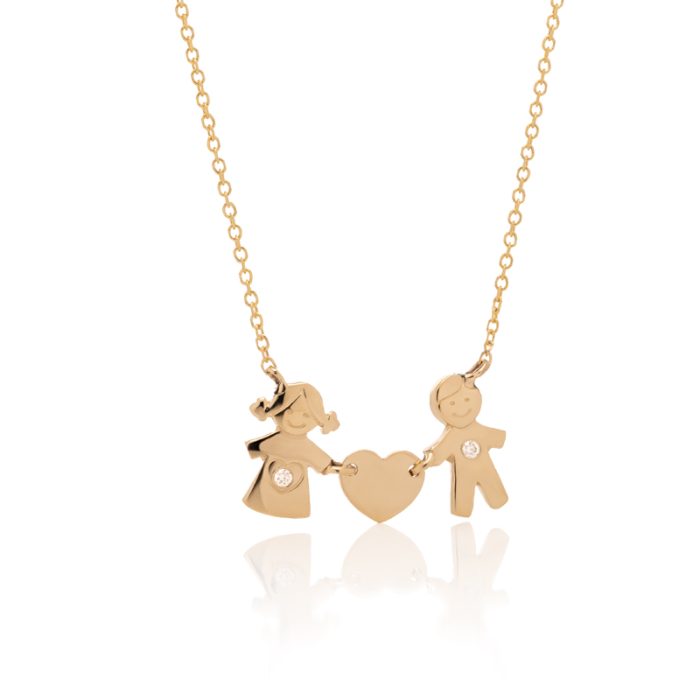 The Way ogrlica- Devojčica i dečak