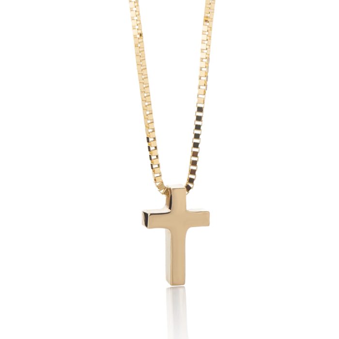 The Way ogrlica sa diskretnim krstićem