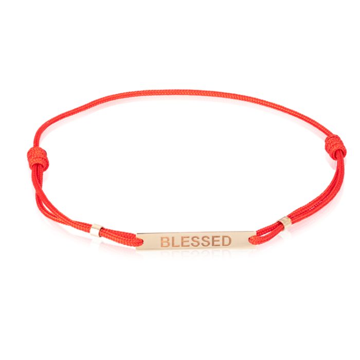 The Way Narukvica sa pločicom na končiću