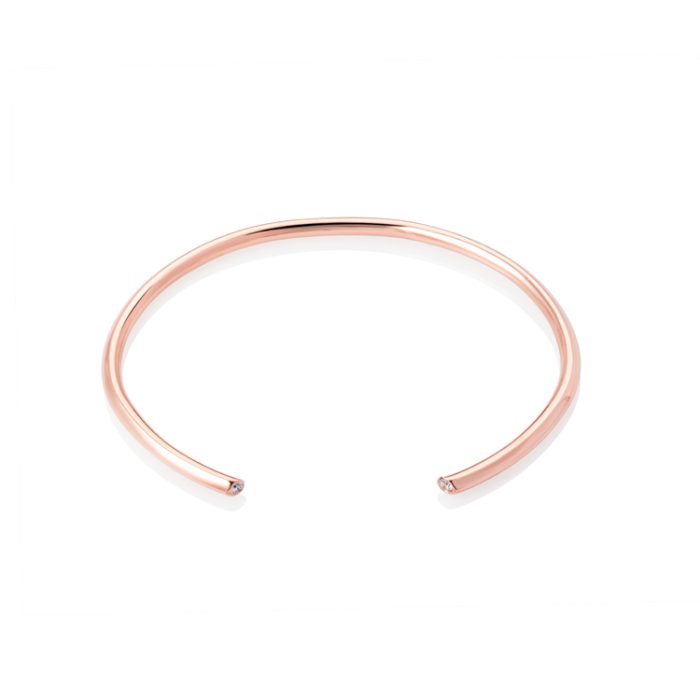 Otvorena narukvica sa dijamantima