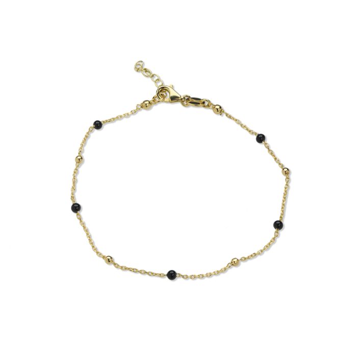 Narukvica sa crnim perlama