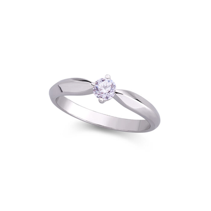 Zlatni prsten sa brilijantom