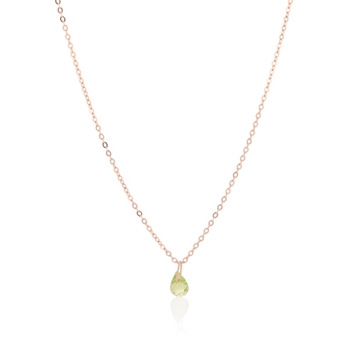 Ogrlica sa peridotom, birthstone za avgust
