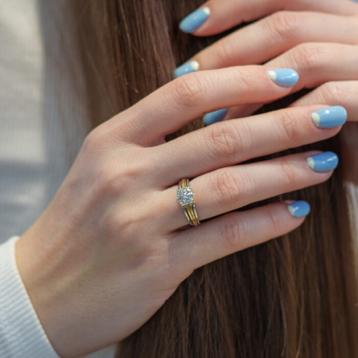 Verenički prsten sa dijamantom od 1,15ct