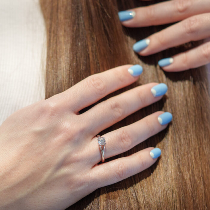 Verenički prsten sa dijamantom od 0,65ct