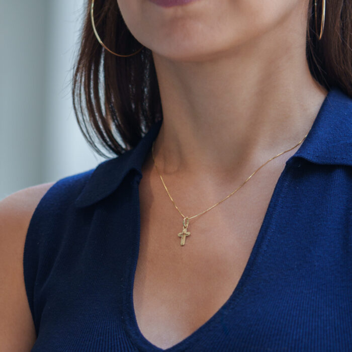 Privezak - Dupli krstić