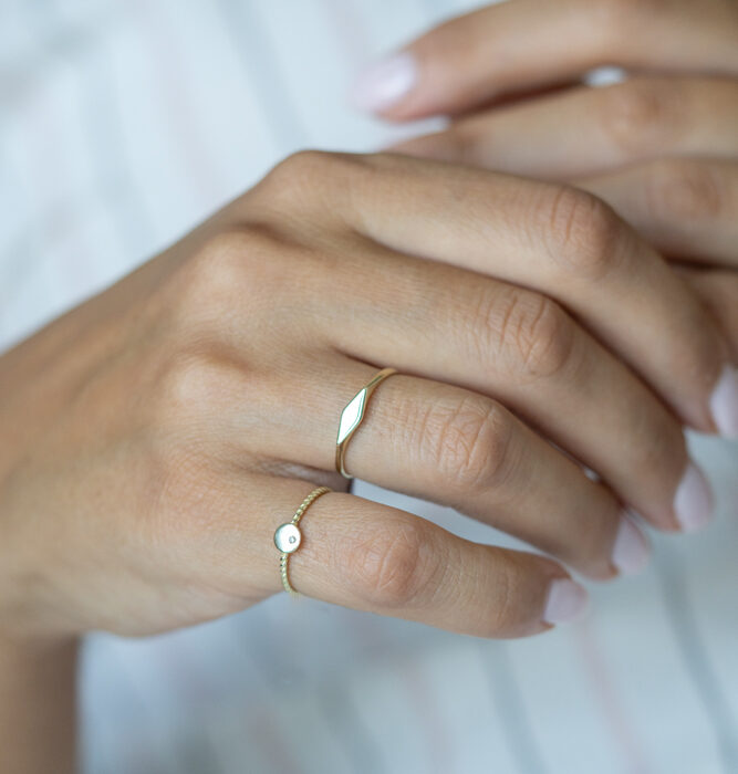 9am - Prsten "Krug sa dijamantom"