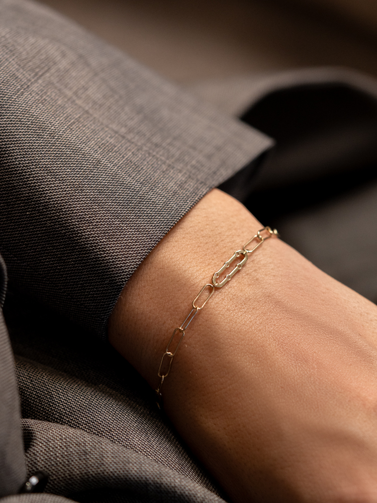 Zlatna 9am narukvica - Golden Arc