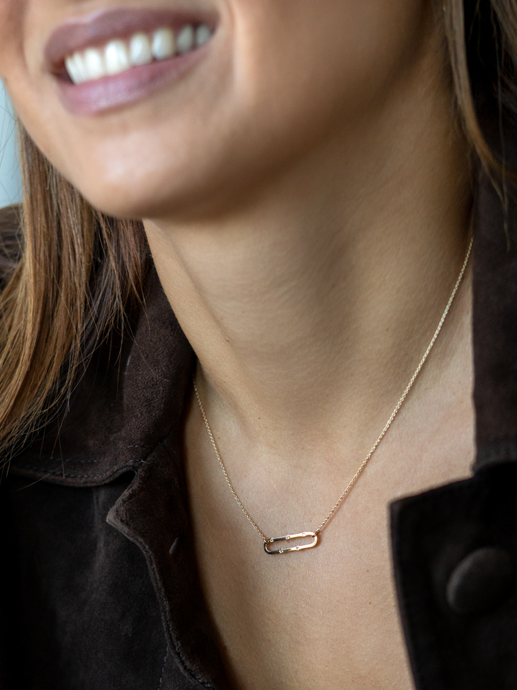 Zlatna 9am ogrlica - Golden Arc