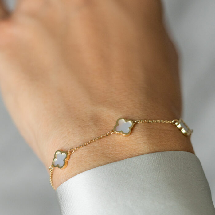 Bloom gold narukvica