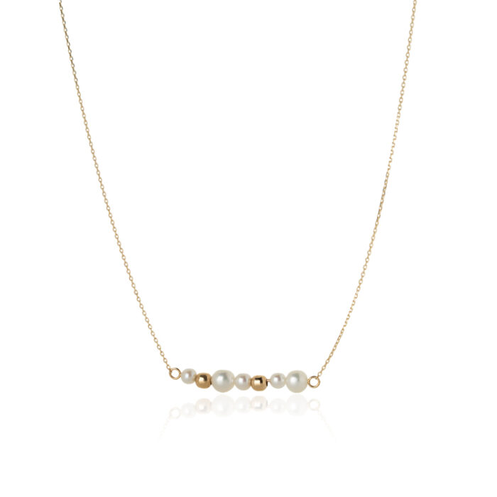 Biserna 9AM ogrlica sa kuglicama