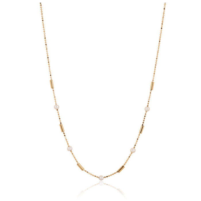 Pearl line zlatna ogrlica