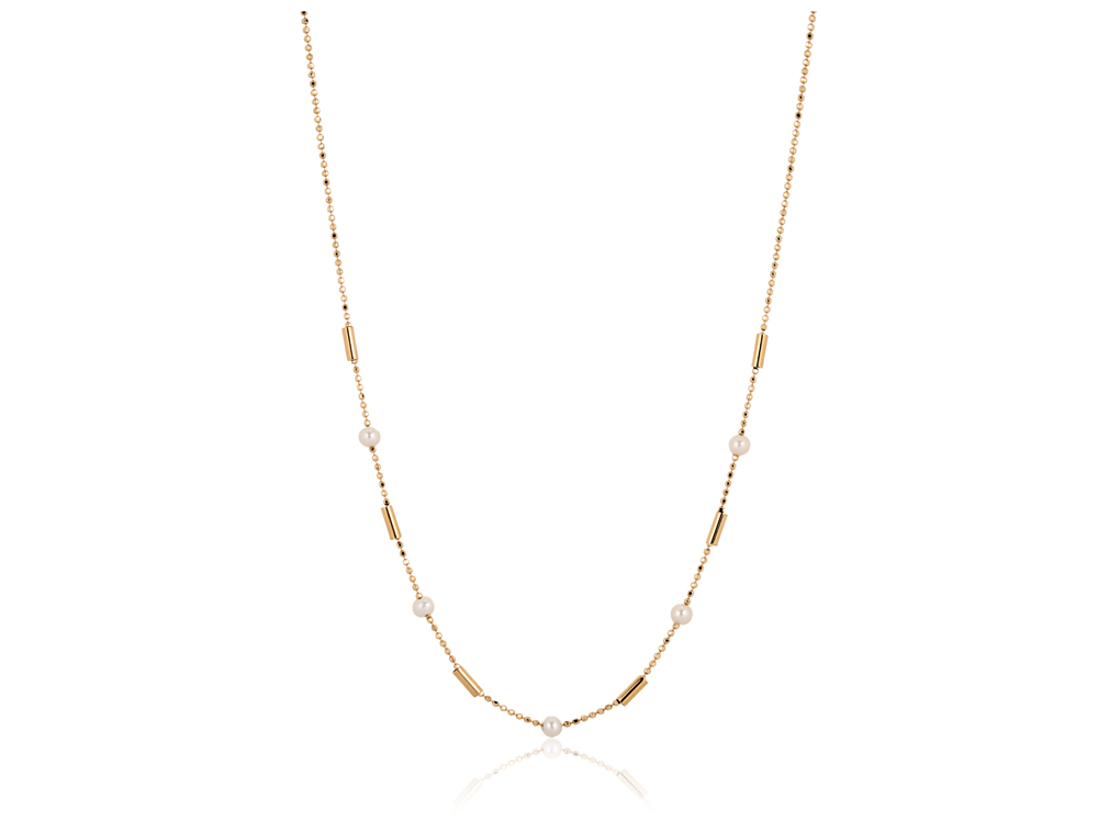 Pearl line zlatna ogrlica
